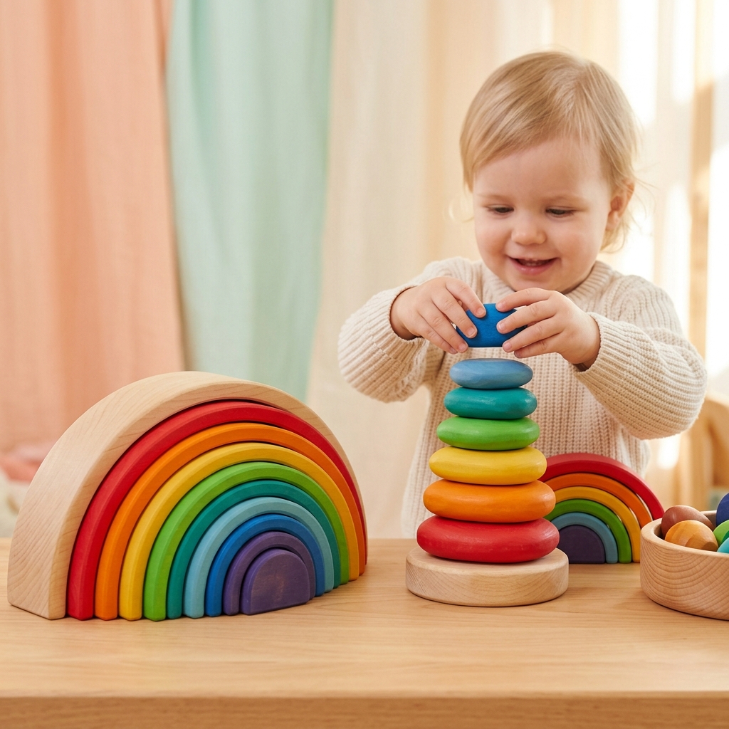 Material sensorial y didáctico para niños